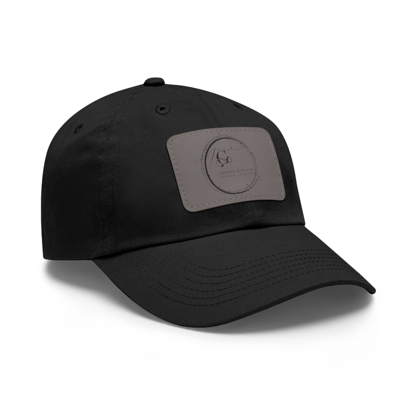 TG Signature Leather Patch Cap