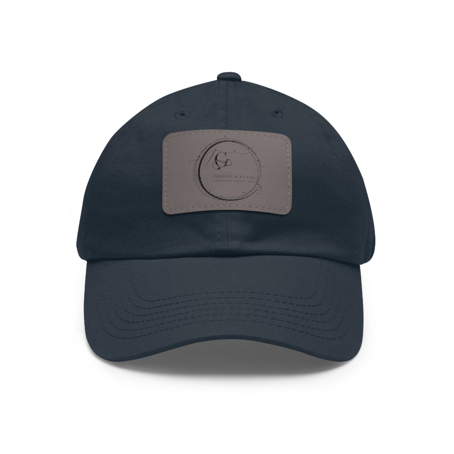 TG Signature Leather Patch Cap