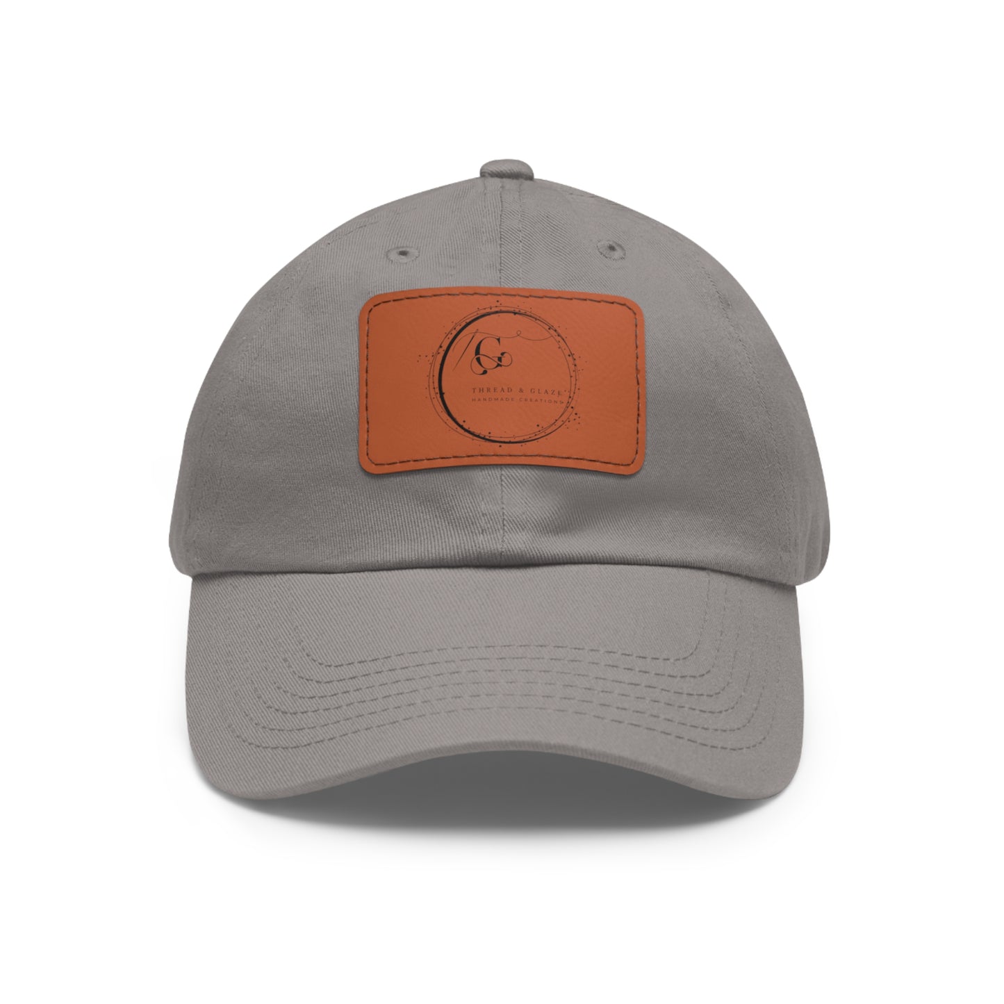 TG Signature Leather Patch Cap