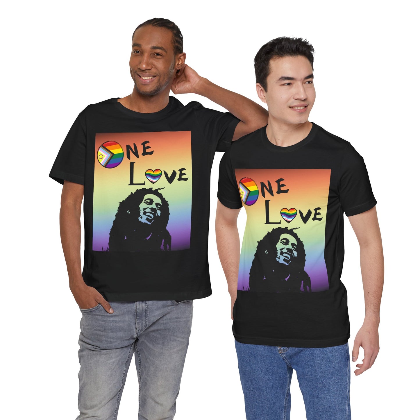 One Love LGBTQIA+ Unisex T-Shirt